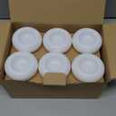 Aignis 24 Flameless LED Floating Candles, 3-Inch Plastic Battery Operated Tealights, Glow Time Over 120 Hours, Cozy Romantic White Light, Suitable for Pool/Bathtub/Hot Bath/Valentine's Day