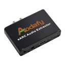 eARC Audio Extractor, eARC Audio Converter to HDMI Optical/SPDIF L/R 3.5mm AUX Sound Extractor, HDMI eARC/ARC to Optical Audio Adapter, for TV to Non-ARC Sound System Soundbar Speaker Amplifier