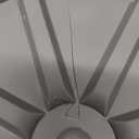 PATIKIL Plant Pot Saucers 9 Inch, 3 Pack Plastic Round Plant Pot Thicker Flower Drip Tray for Indoor Outdoor, Gray