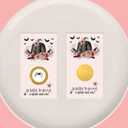 Gothic Scratch Off Game Cards (30 Pack)  Halloween Party Games, Pumpkin Baby Shower, Spooky Wedding, Engagement Activities  Pink & Black Scratch-Off Cards for Events and Celebrations