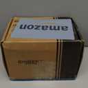 Chibery 3/8 Inch Inset Cabinet Hinges, 50 Pack Self Closing Flush Face Mount Hinges with Door Bumper, Variable Decorative Hardware for Bathroom, Furniture, Kitchen Cabinet Doors, Brushed Nickel