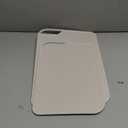 KitchenEdge Rice Fiber Cutting Board Set with Bamboo Stand for Cooking Prep, 2 Piece Kitchen Set, with Juice Grooves and Handles, (13.5x9.5, 15.5x11 in)