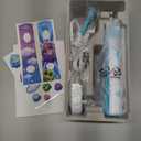 Philips Sonicare for Kids 3+ Bluetooth Connected Rechargeable Electric Power Toothbrush, Interactive for Better Brushing, Turquoise, HX6321/02