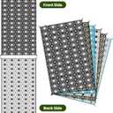 Outdoor Rug, 6x9ft Outdoor Plastic Straw Rug, ROMROL Reversible Mats, Area Rug Decor, Waterproof, Portable, Camping Mat and Rug for Indoor, Outdoors, RV, Patio, Picnic, Beach, Camping, Black and White