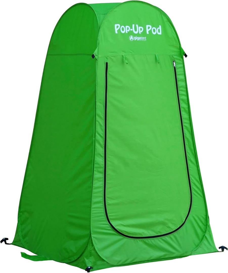 GigaTent Pop Up Pod Changing Room Privacy Shower Tent  Instant Portable Outdoor Rain Shelter, Camp Toilet for Camping & Beach  Lightweight & Sturdy, Easy Set Up, Foldable - with Carry Bag