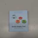 Flip Bottle Emptying Kit - 2 Pack Bottle Emptying Caps Fits Most Plastic Bottles, Lotion Bottles Caps to Get The Last Drop of Shampoos, Lotions, BPA-Free & Food-Grade, No More Wastes, 2 Caps 28mm