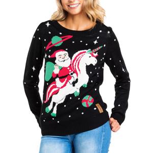 Tipsy Elves Ugly Christmas Sweaters for Women - Funny Festive Womens Christmas Sweaters - Cute Winter Holiday Outfit (M)