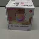 Kinglucky Mini Karaoke Machine for Kids, Top Birthday Gift Pick for Girls Ages 3-12 Years Old, Kids' Personal Video Players Accessories with 2 Mics Valentines Day Gifts Pink