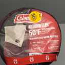 Coleman Autumn Glen 30F/50F Sleeping Bag, Lightweight Sleeping Bag with No-Snag Zipper & Storage Stuff Sack, Machine Washable for Easy Cleaning, Great for Camping, Sleepovers, & Guests