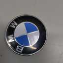 Premium Roundel Blue White Kit - Exact Fit 82mm & 74mm Badges for German Luxury Sedans & SUVs (2000-Present) | High-Gloss Weatherproof Design - with 4 mounting Grommets