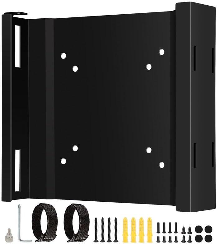 Mini PC Mount Compatible with Lenovo ThinkCentre Tiny, Wall VESA and Under Desk Mount for Lenovo ThinkCentre Tiny Desktops M600 M700 M710Q M715q M720Q M800z M900 M910Q Mini Desktop Bracket