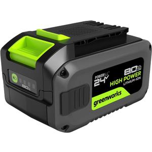 Greenworks 24V 8.0Ah Lithium-Ion Battery(Genuine Greenworks Battery/ 125+ Compatible Tools)