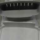 Ubbi Vertical Baby Bottle Drying Rack, Space Saving Countertop Drying Rack Baby Accessory, Gray