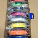 JAYO PETG Filament 1.75mm Bundle 2KG, Strong Toughness PETG 3D Printer Filament, Accuracy +/- 0.02 mm, Fits for Most FDM 3D Printers (Black, White, Green, Red, Blue, Orange, Yellow, Pink)