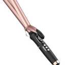 YEEGOR 1 inch Curling Iron, Extra Long Barrel Culing Wannd, 100-240V Dual Voltage Hair Curler for Wave Curls, 12 Temps