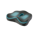 Memory Foam Seat Chair Cushion for Relieves Back Sciatica Pain Tailbone Pain Coccyx Degenerating Disc Orthopedic Osteoarthritis Prostate Cushion Low Back Pain Cushion Hip Shaping (Dark Gray)