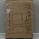 Moonee Vanity Mirror with Lights, Hollywood Lighted Makeup Mirror with 15 Dimmable Bulbs and 10X Magnification, 3 Colors Modes, Light Up Mirror, Perfect Valentine's Day Gift for Her23" x 18" (White)