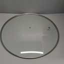 Glass Lid for Large Pots and Pans, 14.25 Inch Cover for Replacement, Commercial Lid for Cookware, Frying Pans, Stockpot, Dishwasher Safe and Oven Safe up to 400F Fit Inner Dia14 to 14.4 Inch