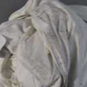 APSMILE King Size Luxury 100% Organic Cotton All Season Down Feather Fibers Comforter, Extra Fluffy Medium Warmth Duvet Insert(106x90, Ivory White)