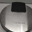 Cuisinart Waffle Maker, 1250W Round Classic Waffle Iron, 5-Setting Adjustable Browning Control, WMR-CANAS, Brushed Stainless