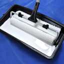 ROLLINGDOG 5PC 18 Inch Paint Roller Kit -18 Paint Tray, Wide Paint Roller 18 Inch Kit, Microfiber Roller Sleeves(Pack of 3)