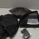 Geelin 21'' Plastic Bird Seed Catcher Tray for 1'' Outdoor Pole Feeders, Removable Bird Seed Catcher Tray for Hummingbird Bee Feeders Outdoors, Backyard, Garden, Not Included Pole