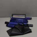 Yuntcsz 42" Snow Brush and Detachable Ice Scraper for Car Windshield with Squeegee, Extendable Aluminum Handle, 180 Pivoting Bristle Head and Foam Grip for Cars, Trucks, SUVs