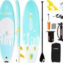 Inflatable Stand-Up Paddle Boards 32"/33"/34" Widths Inflatable Paddle Board with SUP Accessories, Camera Mount, Basic All-Around SUP Board for All Skill Levels, Up to 450lbs