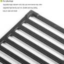 463343015 Grill Grates for Charbroil Advantage 463344015 463344116 463343819 463371116 4 Burer Grill, Cast lron Cooking Grate for Char Broil Gas2Coal 463340516 463370519 G421-0008-W1 Replacement Parts