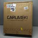 Carlimeki Leather Seat Covers Custom Fit for Tacoma Gen 3rd (2016-2023) Double & Crew Cab, for SR, SR5, Limited, TRD Pro, TRD Sport, TRD Off-Road, Trail Special Edition - Fully Covered