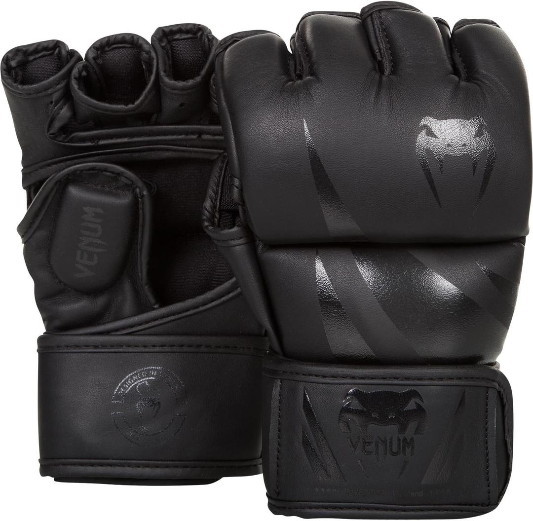 Venum Challenger MMA Gloves (Medium, Matte/Black)