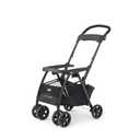 Chicco KeyFit Caddy Frame Stroller, Accepts All Chicco Infant Car Seats, Adjustable Handle, Parent Tray, Black/Black