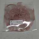 Women's Organza Church British Fascinator Bridal Tea Party Wedding Hat Summer (Hj2-pink)