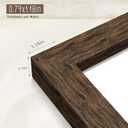 Picrit 22x28 Rustic Brown Poster Frame, Picture Frame for Wall, 3 Pack