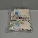 Artoid Mode Daisy Eucalyptus Lavender Floral Leaves Summer Table Runner, Spring Kitchen Dining Table Decoration for Home Party Decor 13x36 Inch (Beige)