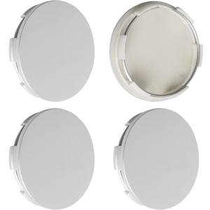2.7Inch 69MM Wheel Center Caps for Honda Accord Civic CRV Pilot Rim Hub Caps 44732 S9A A00, Pack of 4 (Silver, Outer 69MM, Inner 64MM, Easy DIY Installation)