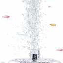 UPETTOOLS Mini Aquarium Sponge Filter, Small Internal Fish Tank Filter Detachable Submersible Filter with Air Stone Suitable for 20-40 Gallon Tank ((Air Pumps and Air Tube Not Included)