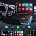 4-in-1 Wireless CarPlay Adapter for Streaming Netflix/YouTube/TikTok/TF Card, 2026 Magic Video AI Box & Android Auto Dongle [Dual Band WiFi, Autolink Pro] Plug & Play, Fits for OEM Wired Car Play Car