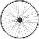 Hiland 27.5" x 1.75" Alloy Bike Wheel for 1.75 to 2.215 Inch Tire, Front Mountain Bike Rim, Disc Brake Compatible, Bolt On Axle, Bicycle Accessories for Adult Bikes