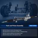 Autoround 49001ZG90A Hydraulic Power Steering Rack and Pinion