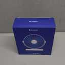 SWEETFULL 6.5 Inch USB Small Desk Fan, 3 Speeds Quiet Portable Desktop Table Fan, 360 Adjustment Personal Mini Fan for Home Office Car Outdoor Travel (Black wood grain)