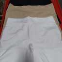 Pack of 3 Shorts, Black, White, Beige, XL