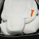 Tesla Model Y Car Seat Covers Nappa Leather Car Interior Seat Airbag Compatible Cushion Cover Full Set Custom Fit 2024 2023 2022 2021 2020, Nappa White (Model Y Full Sets)