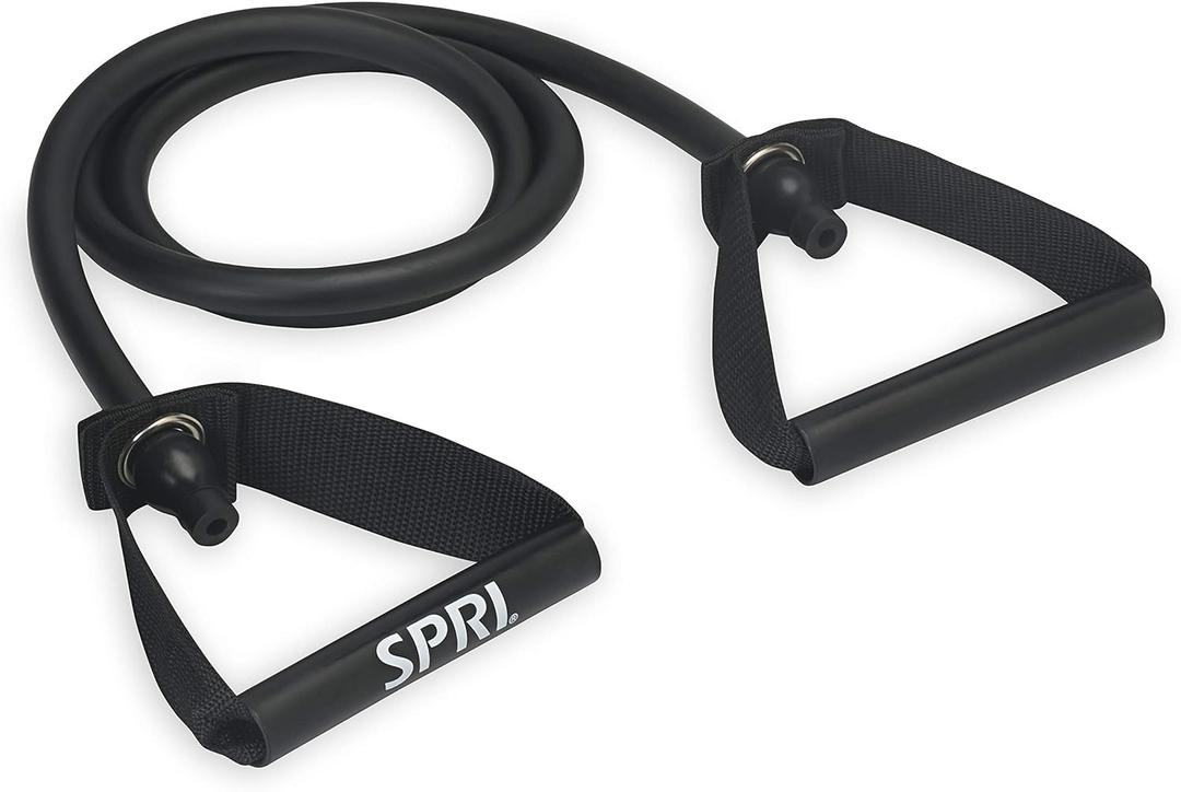 SPRI Resistance Bands with Handles - Exercise Resistance Tube Bands for Strength Training Fitness (Ultra Heavy)