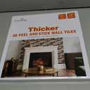 Peel and Stick BacksplashJoysticky 10-Sheet Peel and Stick Backsplash, 12" * 12" Laser Crystal Texture Stick on Tiles Backsplash for Kitchen & Bathroom，Thicker Design Peel and Stick Wall Tiles
