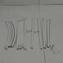 FiVan 2.7ft by 6ft Heavy Duty Trio Arch Backdrop Frame Stands for Party Covers