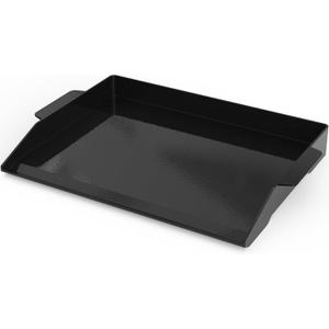 Onlyfire Universal Enamelled Cast Iron Cooking Griddle, Nonstick Coating Griddle Flat Top Grill Plate with extra high sidewalls for All Gas Grills and 4 Burner Range Oven, 23" x 16"