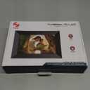 Frameo 10.1 Inch WiFi Digital Picture Frame with 1280 * 800P IPS Touch Screen HD Disply,Video Clips and Slide Show,Auto-Rotate, Wall Mountable,Send Photos Instantly from Anywhere with via Frameo APP