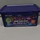 Original Stationery Dino Galaxy Slime Kit for Boys, Glow in The Dark Slime Kit, Includes Dino Toys and Galaxy Slimes, Fun DIY Kit, Birthday and Easter Gift Idea