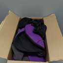 FH Group Universal Car Seat Covers Full Set for SUV Truck Sedan Vans | Waterproof All-Purpose Cloth Seat Cover Set Airbag Compatible Washable Split Bench Protector Interior Upgrade - Purple